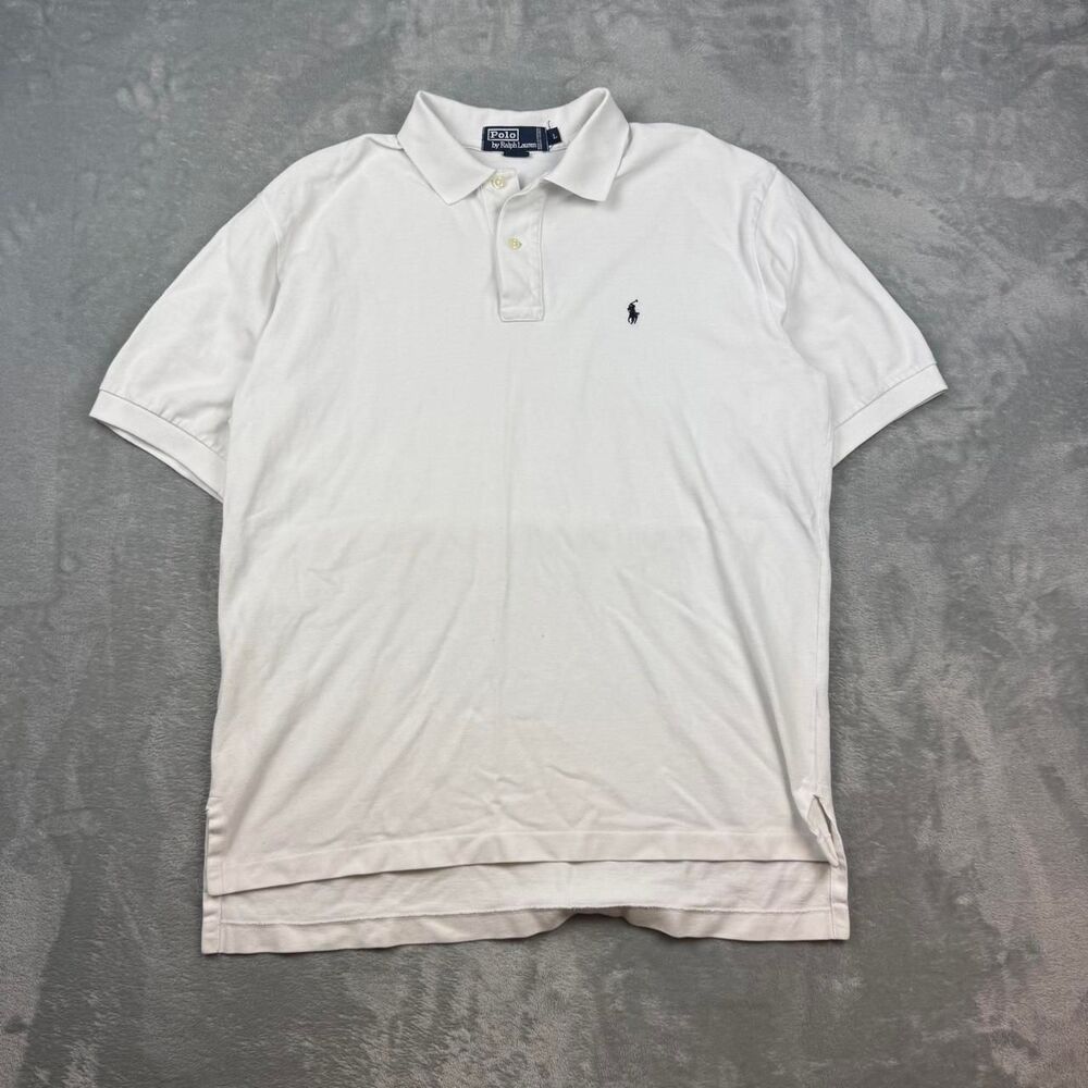 Polo-ralph-lauren Men's White Polo-shirts